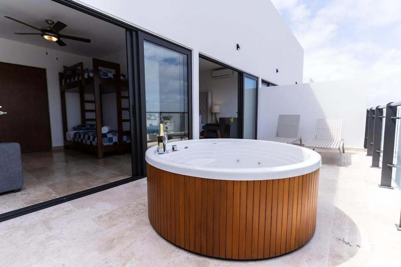 New & Equipped Apartment Steps From The Beach With Pool Jacuzzi By Yeah Playa del Carmen Mexiko