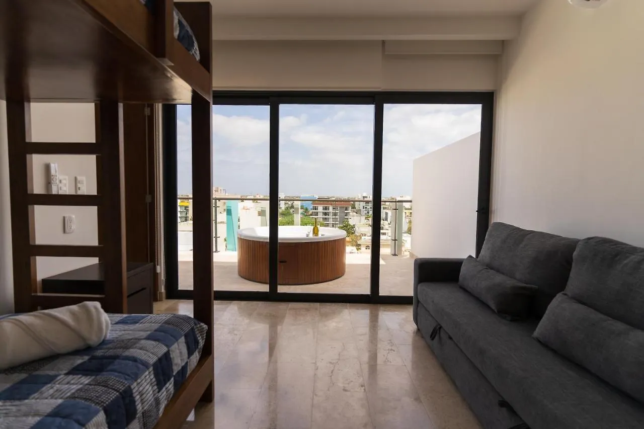New & Equipped Apartment Steps From The Beach With Pool Jacuzzi By Yeah Playa del Carmen Mexico